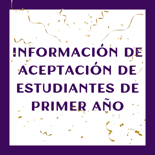 Freshman Acceptance Spanish